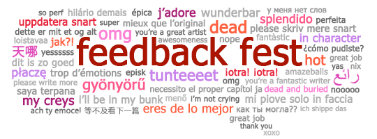 2023 Ao3 bookmarks feedback list