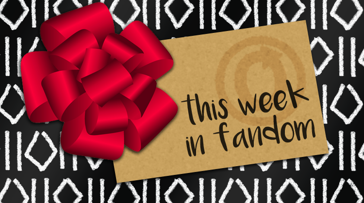 This Week in Fandom. Christmas Ribbons image by Vexels.com