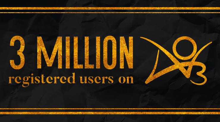 Three Million Registered Users on AO3