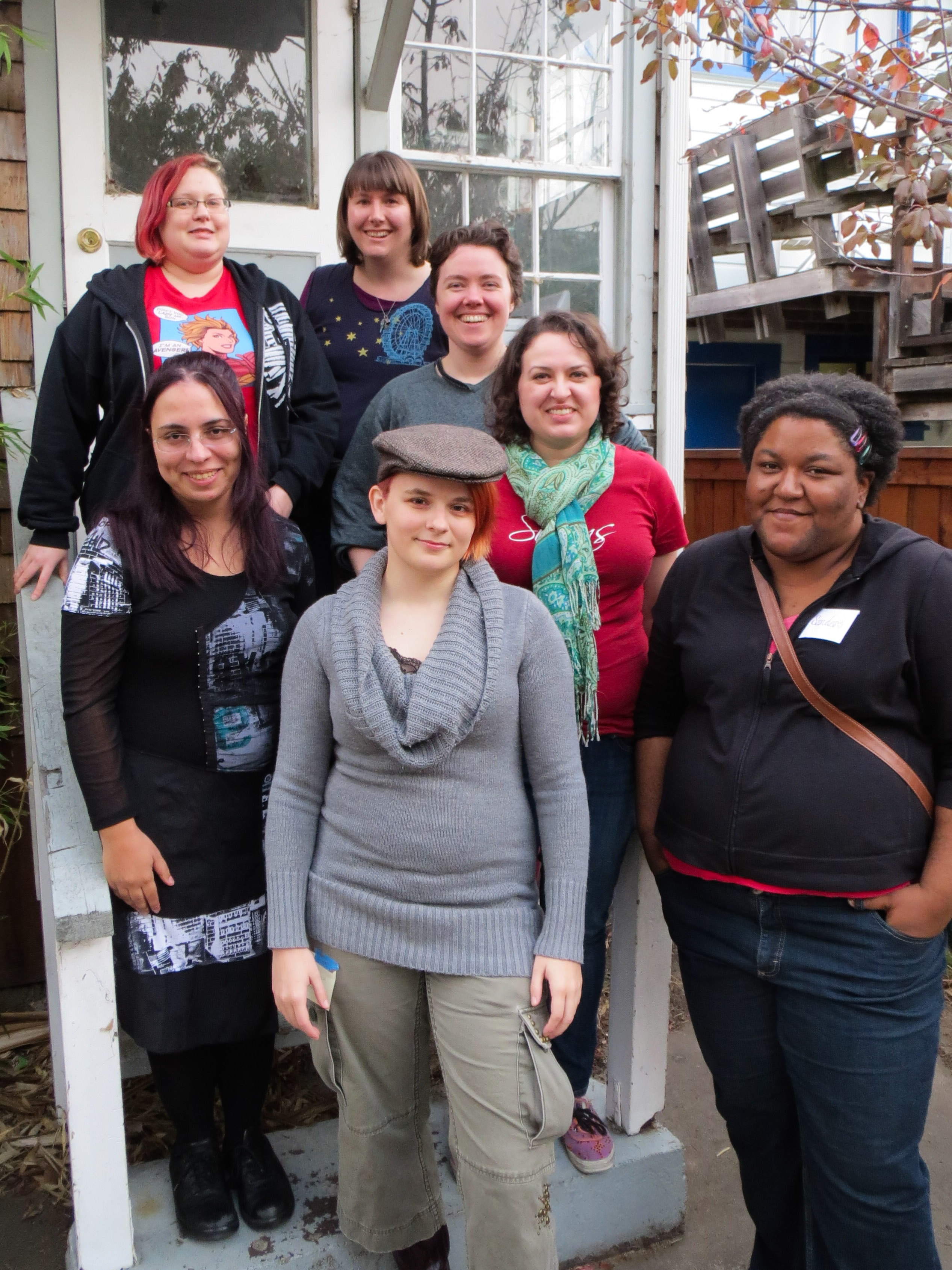 Photo of the 2013 OTW Board in Berkeley, California